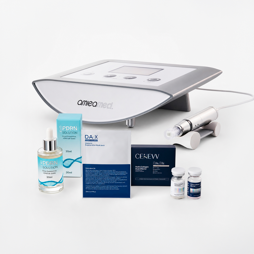 Combo bioestimulação de colágeno microagulhável